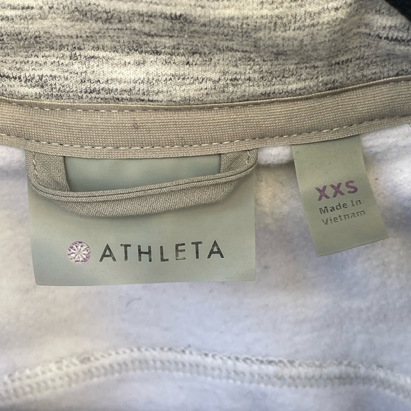 ATHLETA CYA Stronger Hoodie Jacket in Grey - full Zip Womens XXSmall - Picture 5 of 7